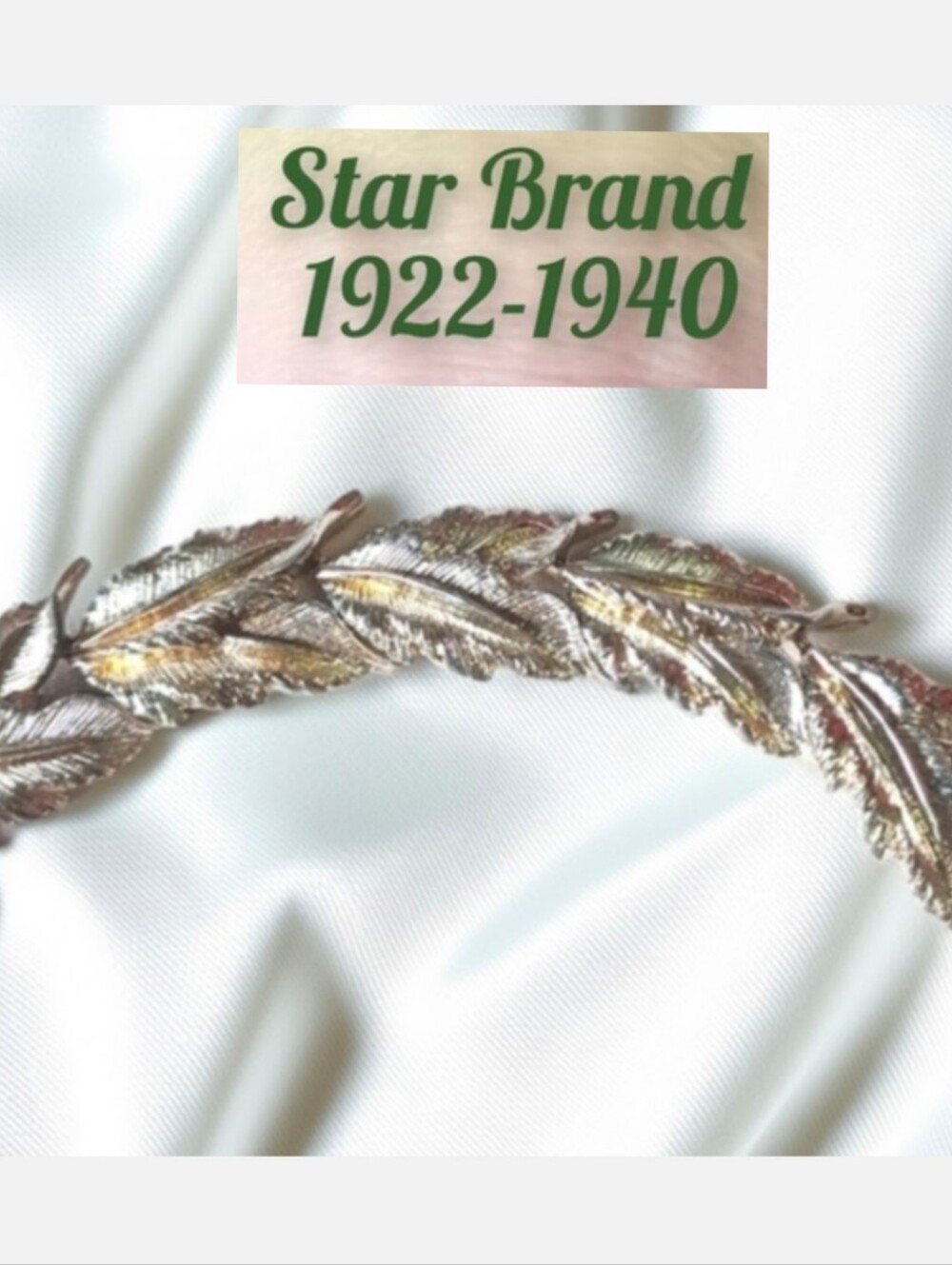 1922-40 STAR brand costume bracelet